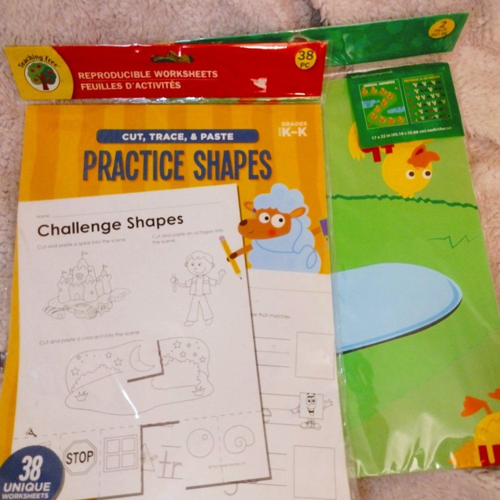 teaching tree worksheet and poster